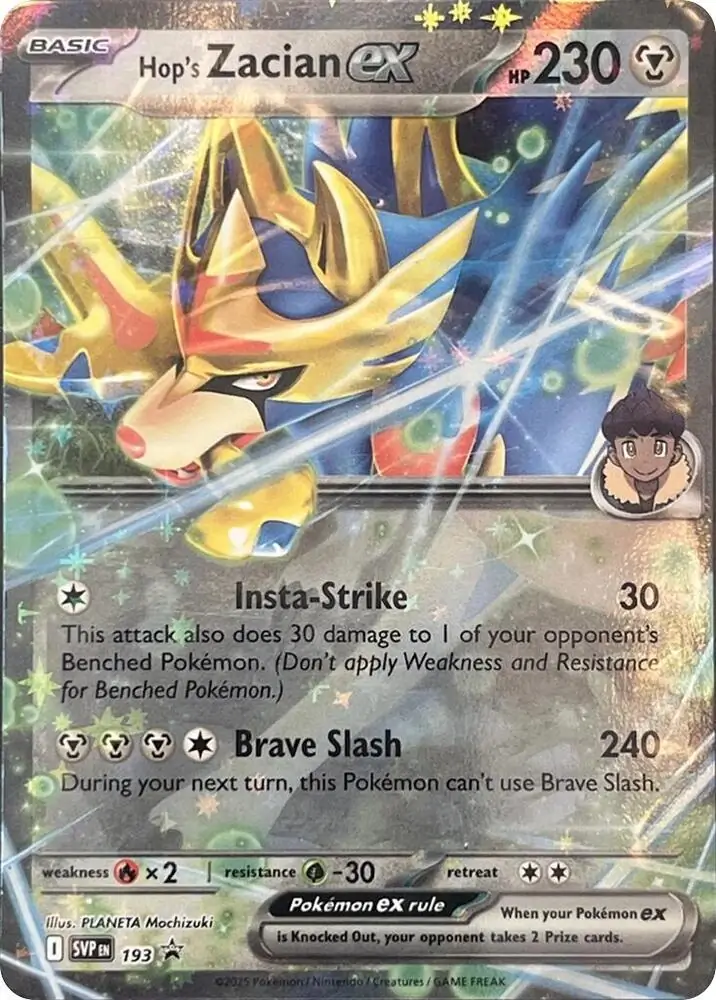Scarlet & Violet Promos - SVP193 - Hop's Zacian ex