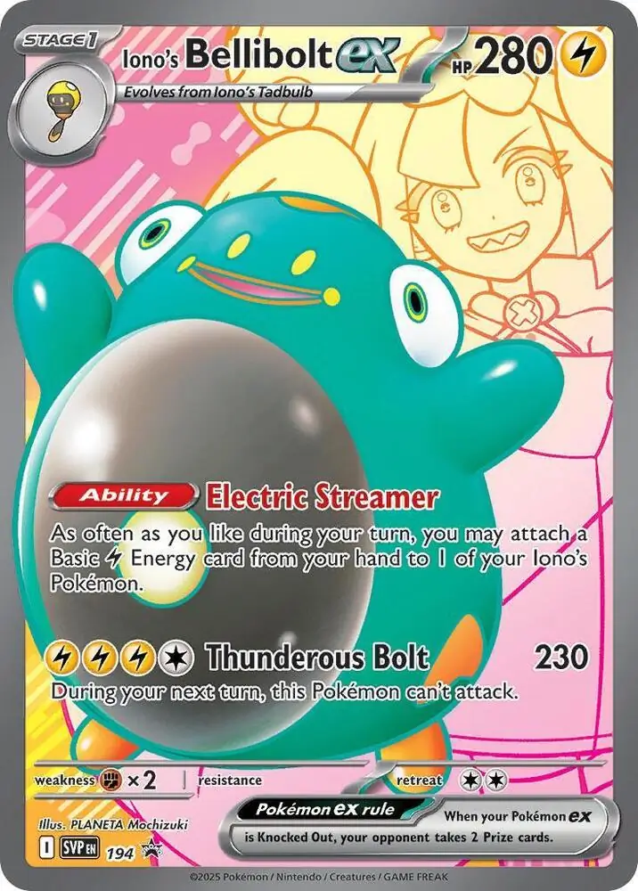 Scarlet & Violet Promos - SVP194 - Iono's Bellibolt ex