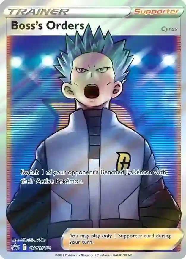 Sword & Shield Promos - SWSH251 - Boss's Orders