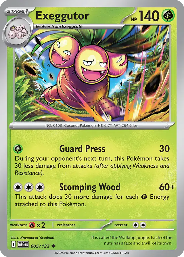 MEG - Mega Evolution - 005/132 - Exeggutor