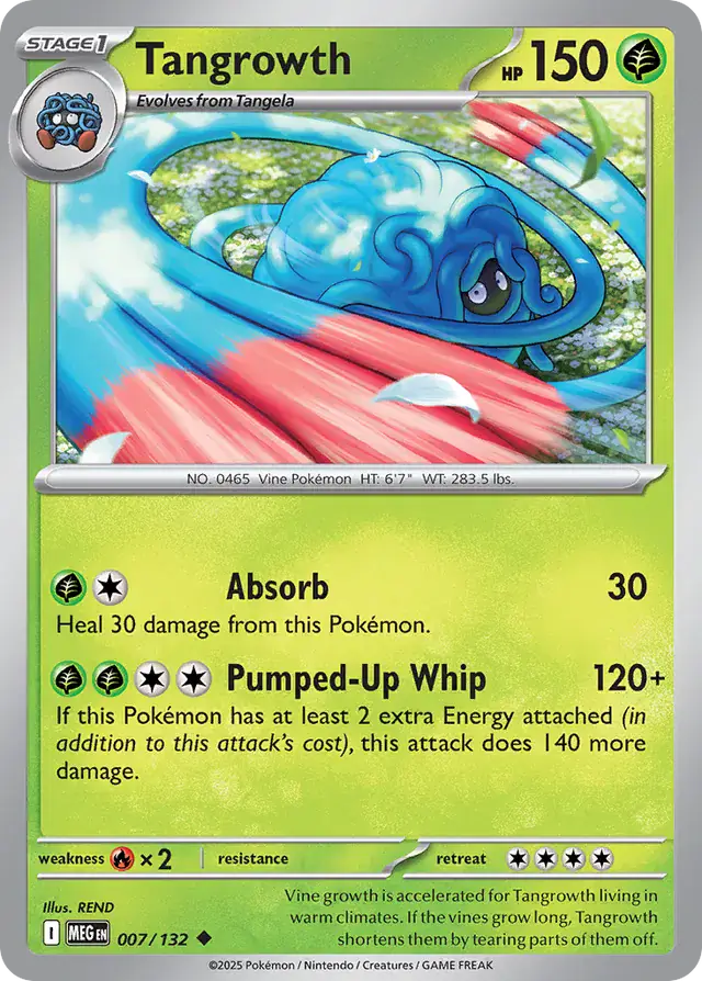 MEG - Mega Evolution - 007/132 - Tangrowth