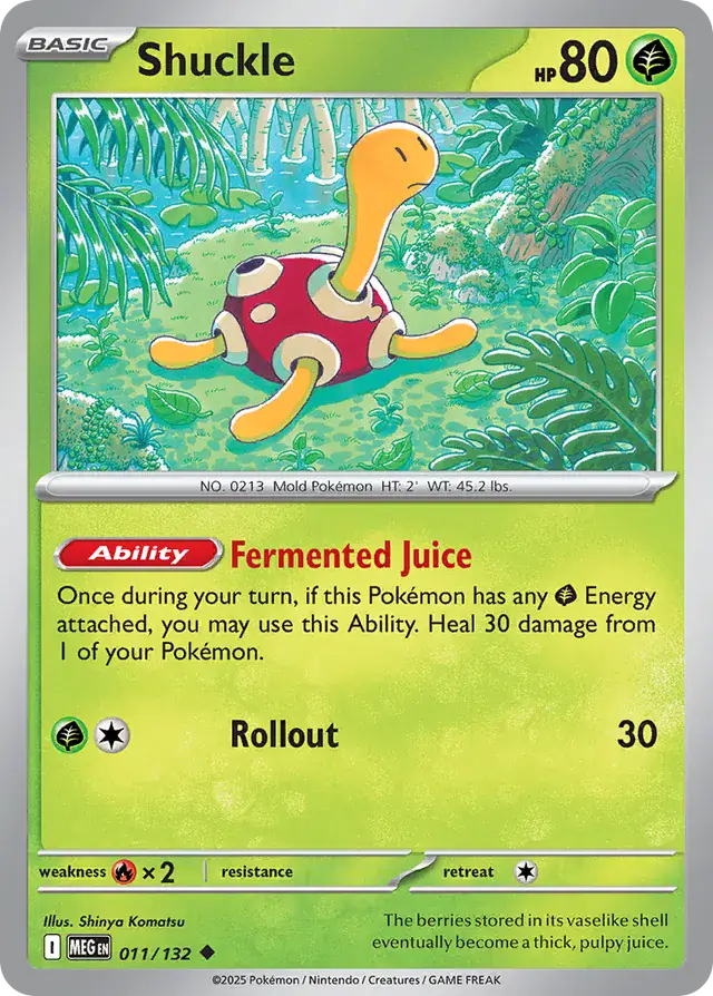 MEG - Mega Evolution - 011/132 - Shuckle