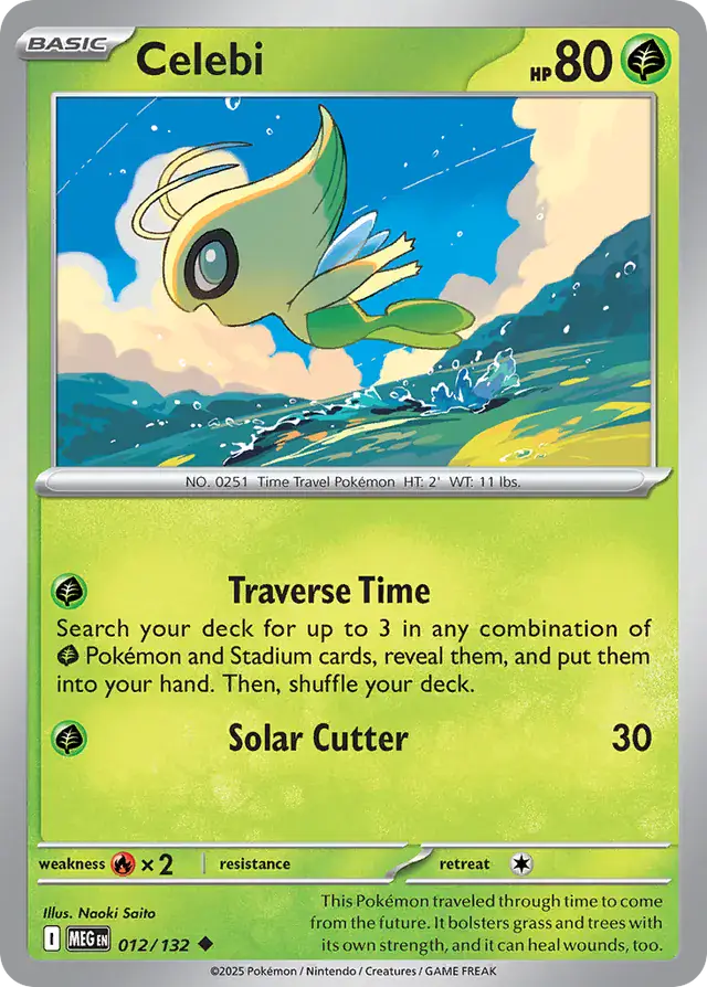 MEG - Mega Evolution - 012/132 - Celebi