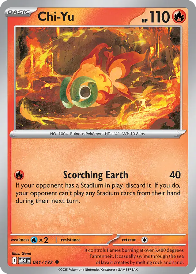 MEG - Mega Evolution - 031/132 - Chi-Yu