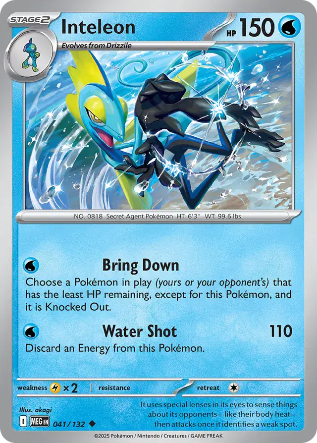 MEG - Mega Evolution - 041/132 - Inteleon
