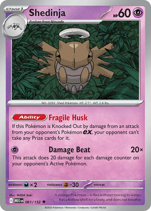 MEG - Mega Evolution - 061/132 - Shedinja