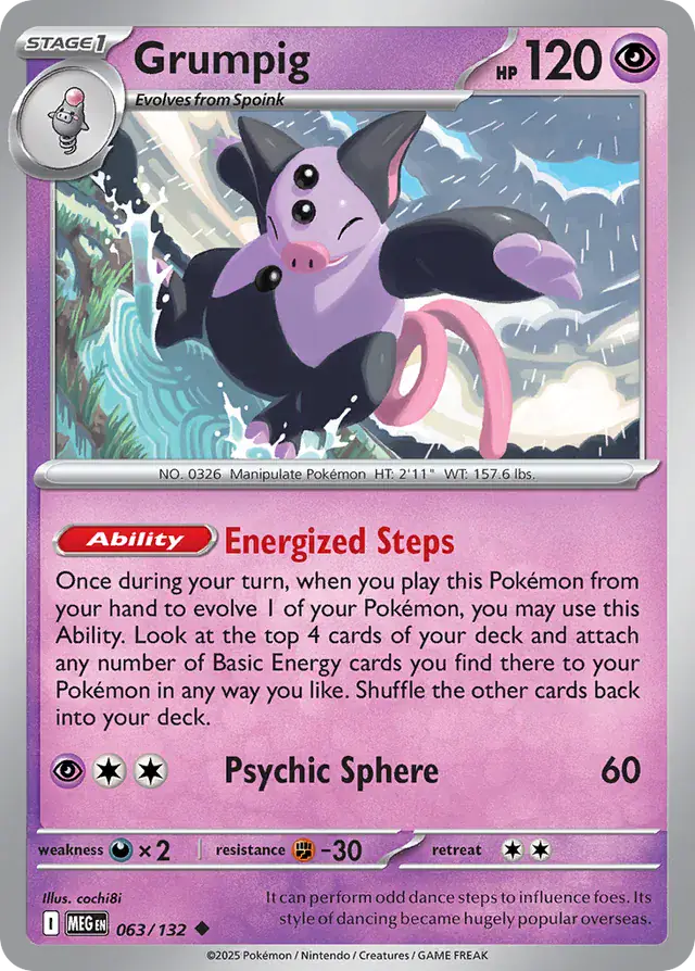 MEG - Mega Evolution - 063/132 - Grumpig