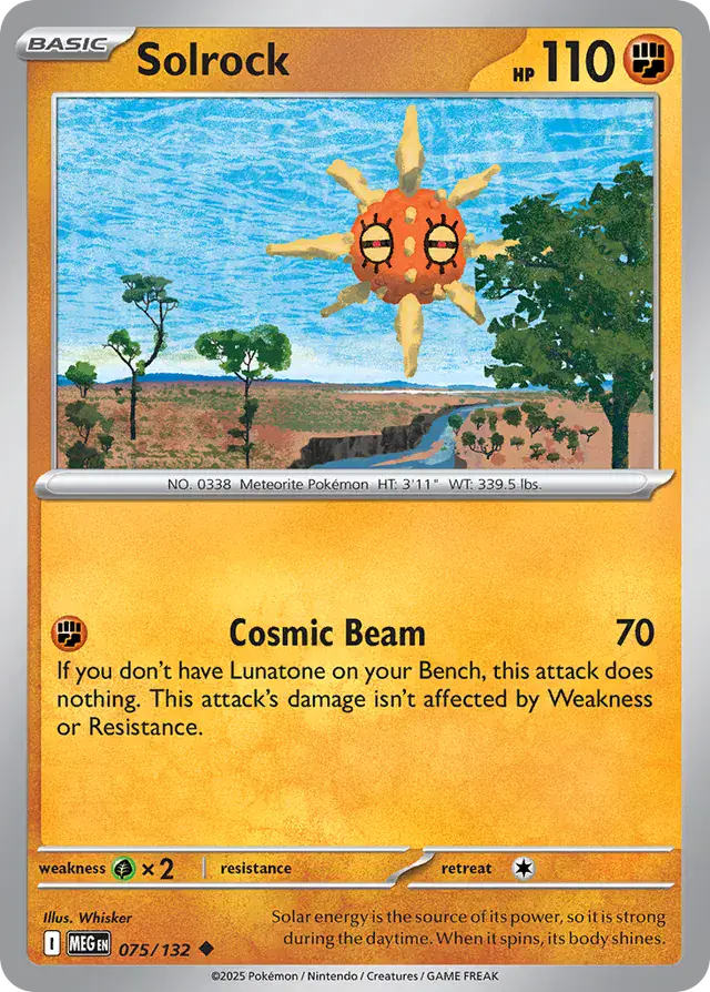 MEG - Mega Evolution - 075/132 - Solrock
