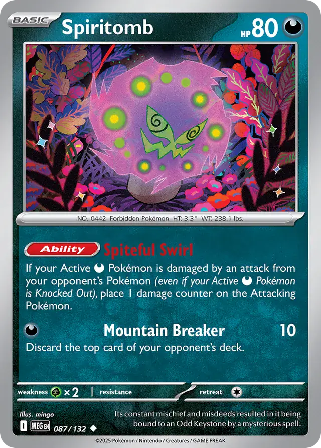 MEG - Mega Evolution - 087/132 - Spiritomb