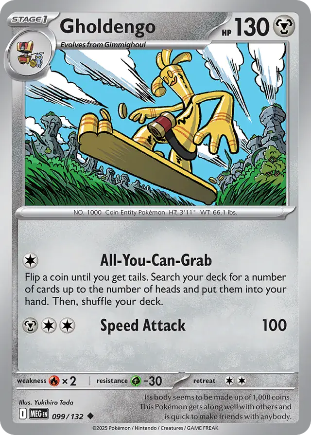 MEG - Mega Evolution - 099/132 - Gholdengo