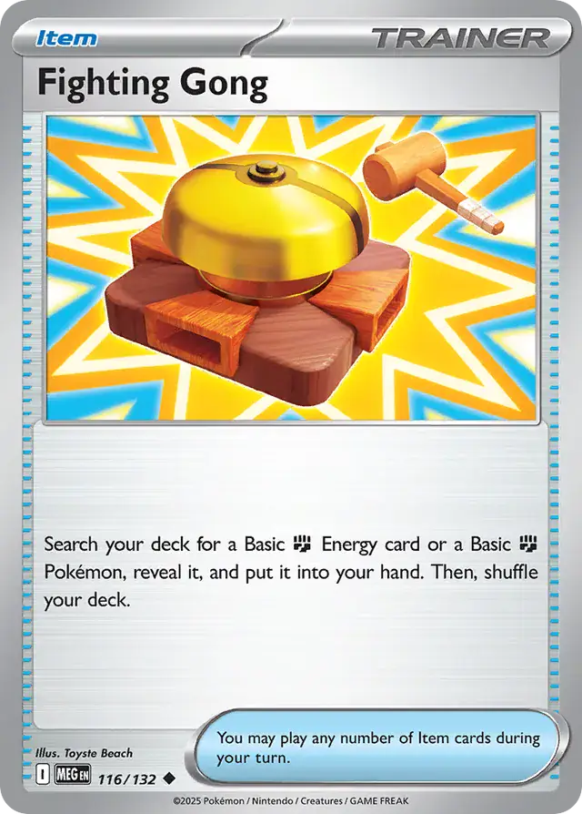 MEG - Mega Evolution - 116/132 - Fighting Gong