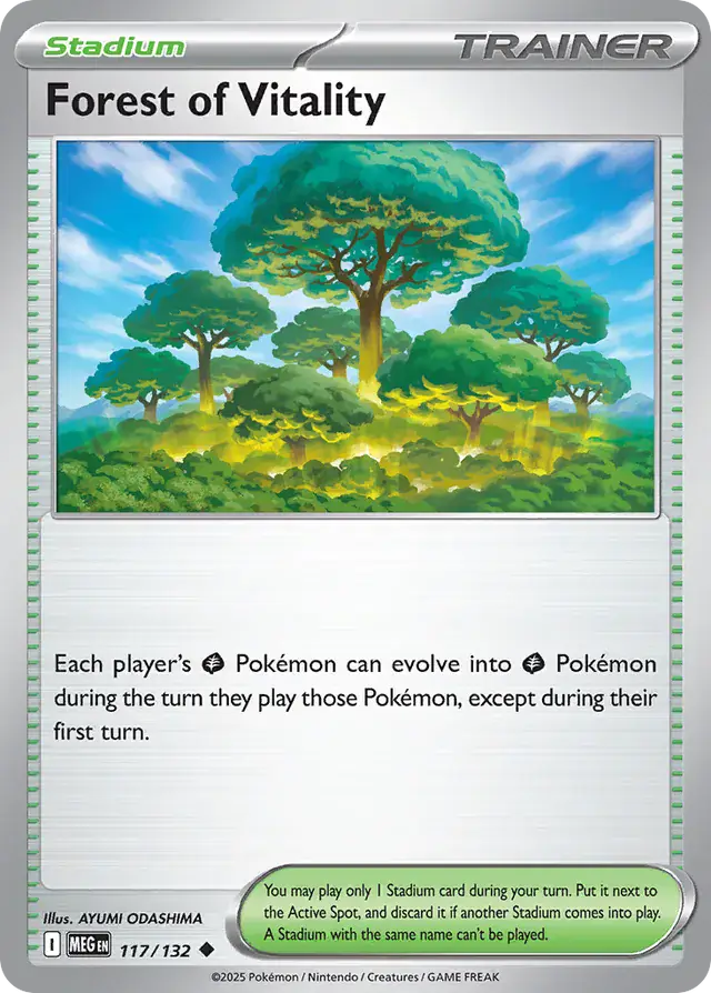 MEG - Mega Evolution - 117/132 - Forest of Vitality