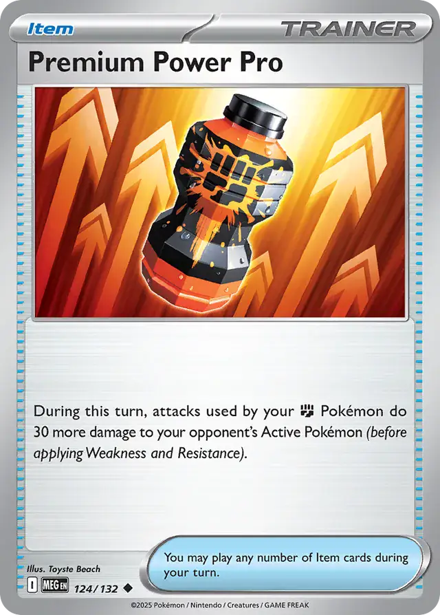 MEG - Mega Evolution - 124/132 - Premium Power Pro