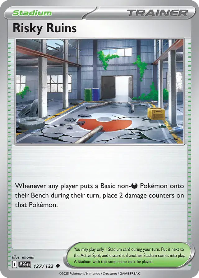 MEG - Mega Evolution - 127/132 - Risky Ruins
