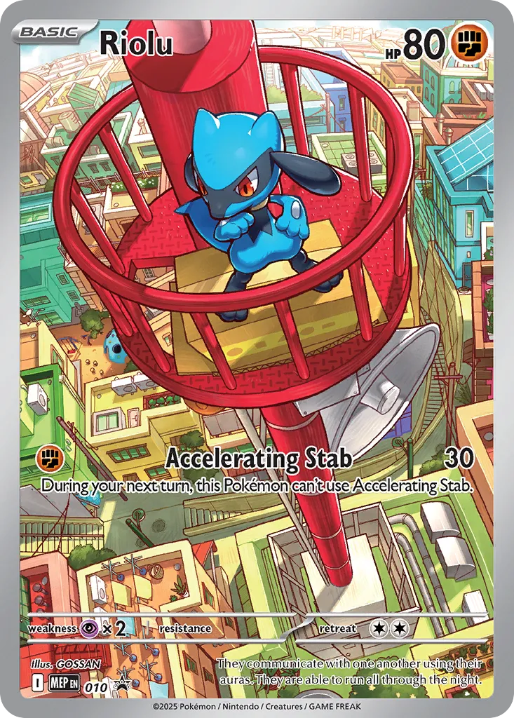 MEP Mega Evolution Promos - MEP010 - Riolu