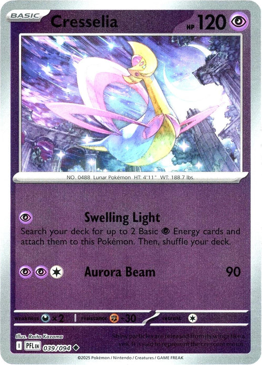 PFL Phantasmal Flames - 039/094 - Cresselia (Reverse Holo)