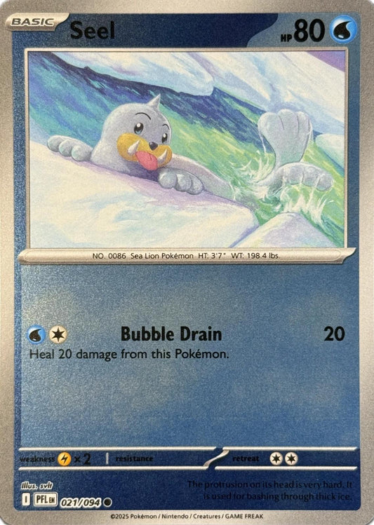 PFL Phantasmal Flames - 021/094 - Seel (Reverse Holo)