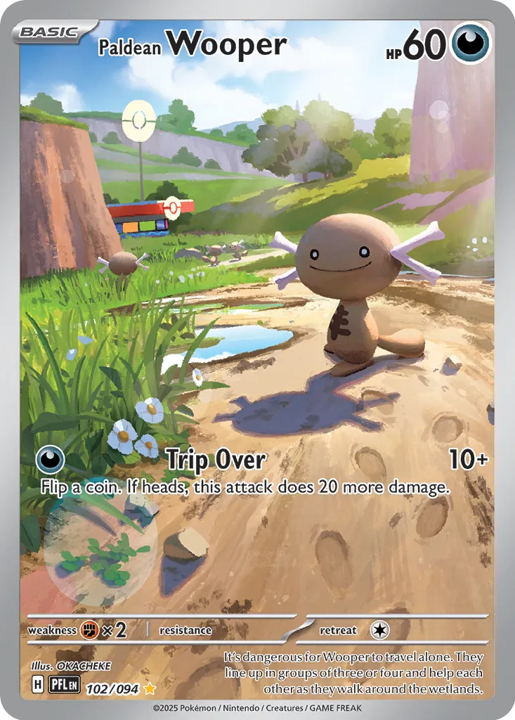 PFL Phantasmal Flames - 102/094 - Paldean Wooper