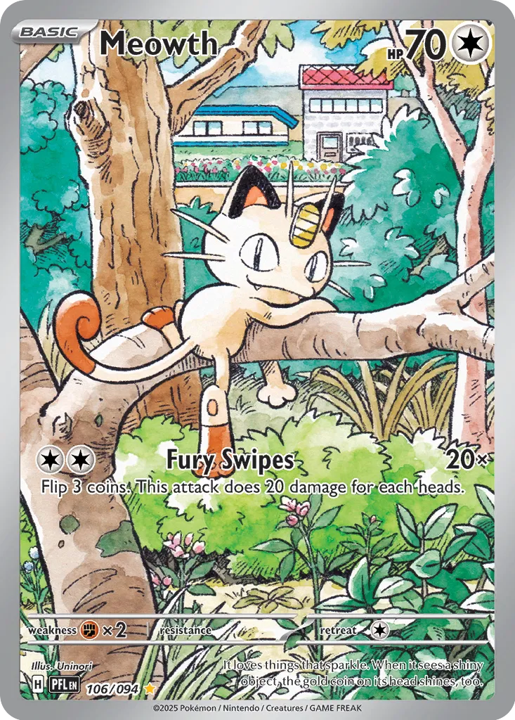 PFL Phantasmal Flames - 106/094 - Meowth