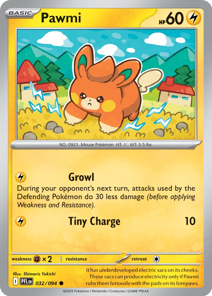 PFL Phantasmal Flames - 032/094 - Pawmi