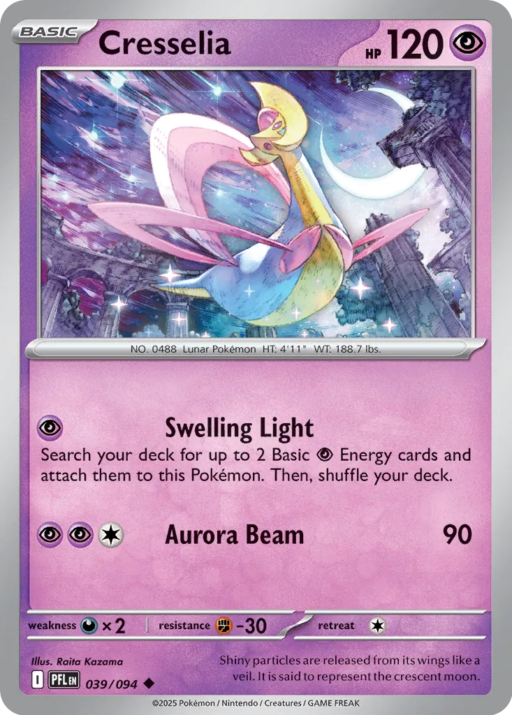 PFL Phantasmal Flames - 039/094 - Cresselia