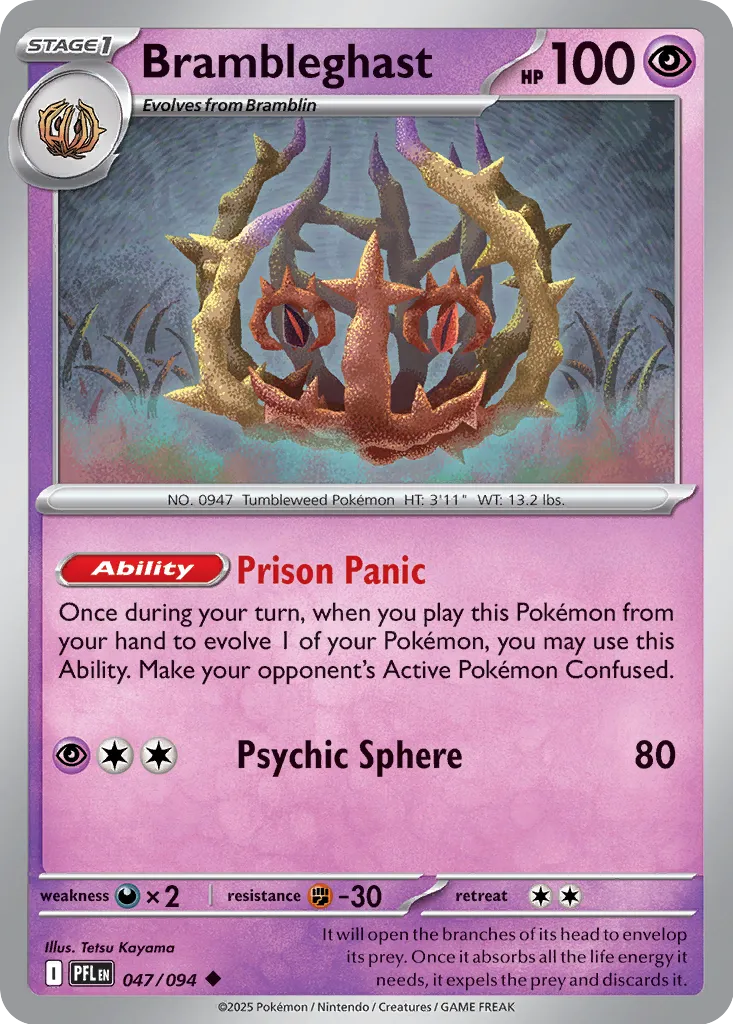 PFL Phantasmal Flames - 047/094 - Brambleghast