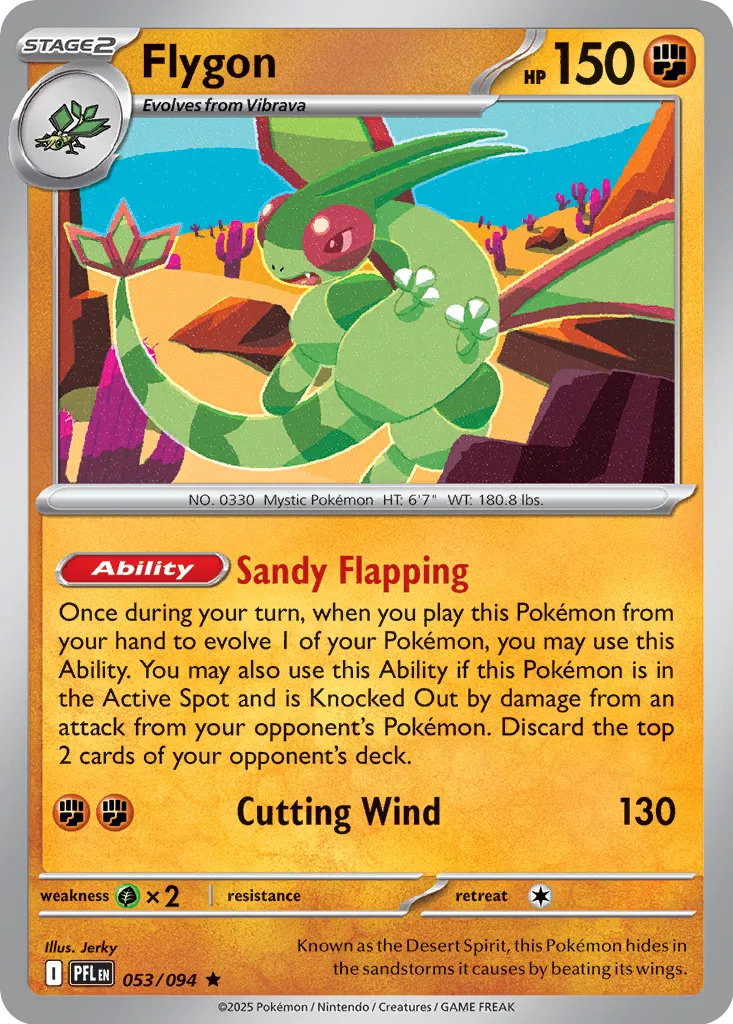PFL Phantasmal Flames - 053/094 - Flygon (Holo)