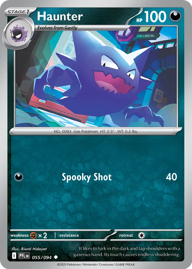 PFL Phantasmal Flames - 055/094 - Haunter