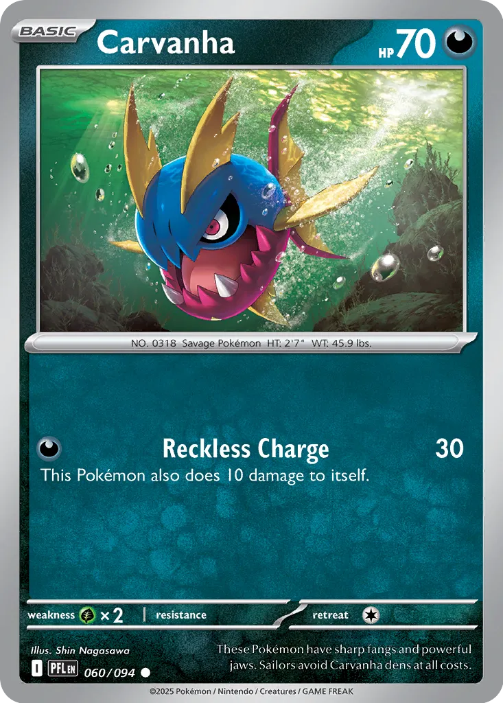PFL Phantasmal Flames - 060/094 - Carvanha