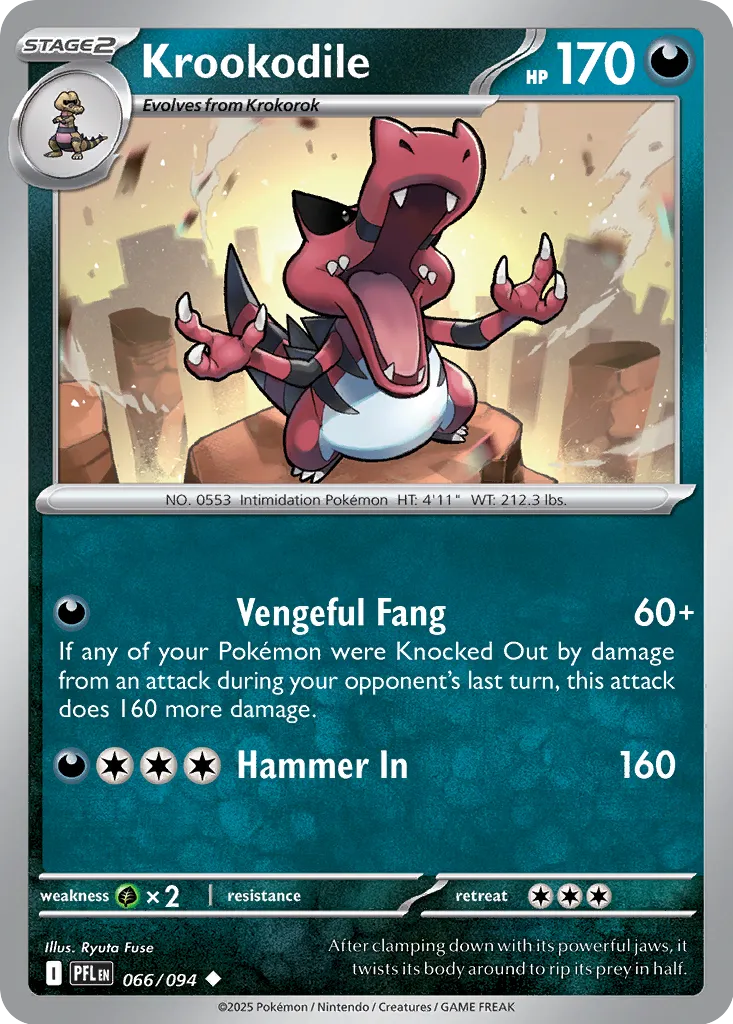 PFL Phantasmal Flames - 066/094 - Krookodile
