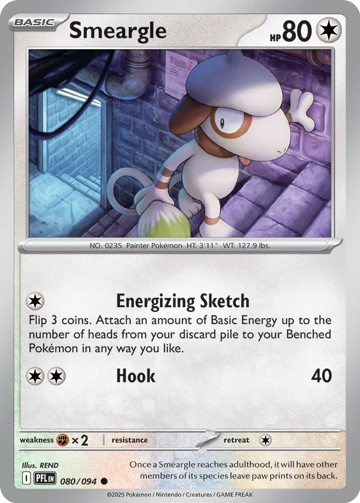 PFL Phantasmal Flames - 080/094 - Smeargle