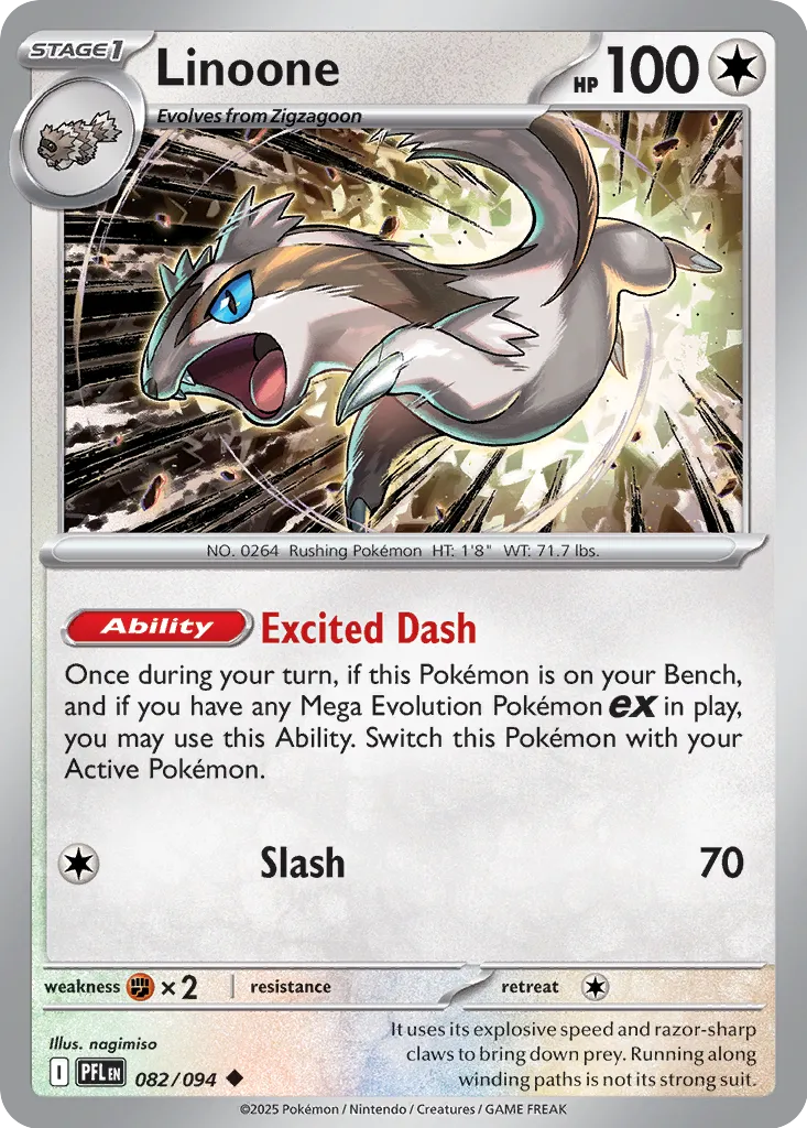 PFL Phantasmal Flames - 082/094 - Linoone