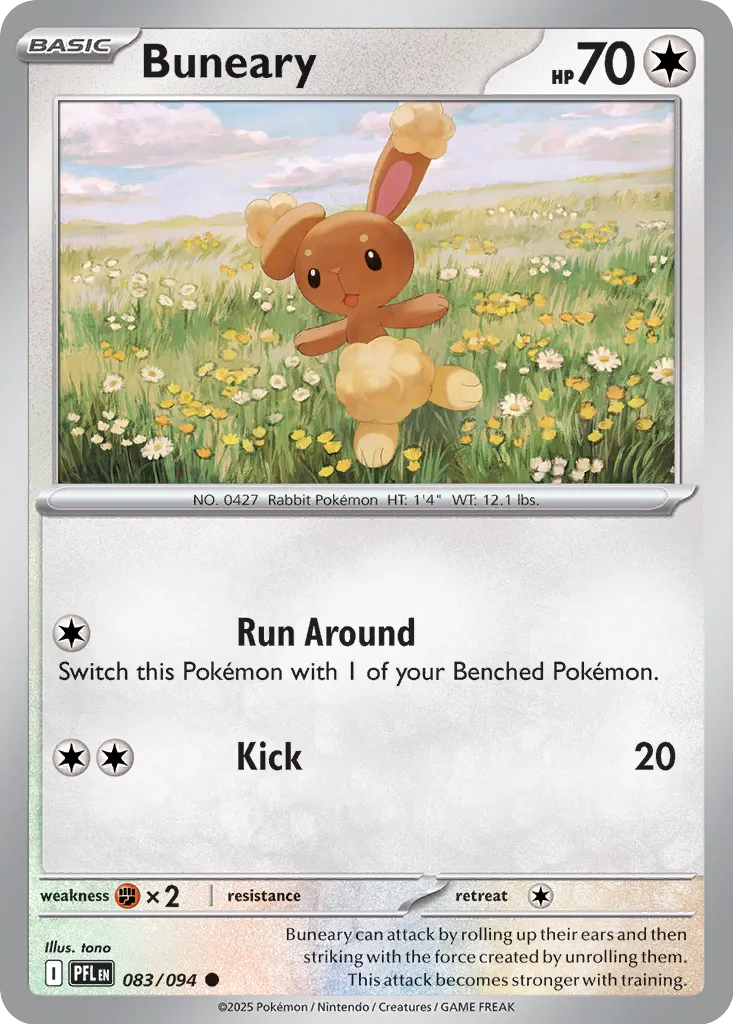 PFL Phantasmal Flames - 083/094 - Buneary
