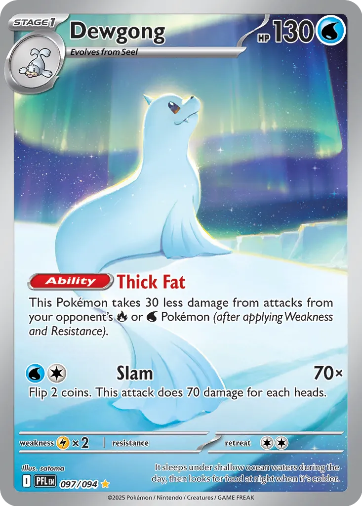 PFL Phantasmal Flames - 097/094 - Dewgong