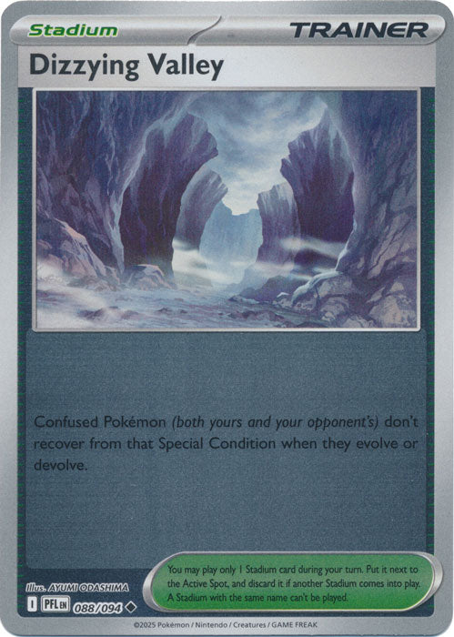 PFL Phantasmal Flames - 088/094 - Dizzying Valley (Reverse Holo)