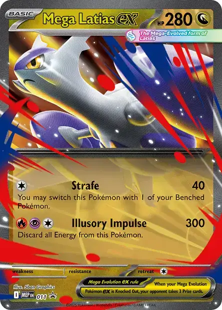 MEP Mega Evolution Promos - MEP011 - Mega Latias ex