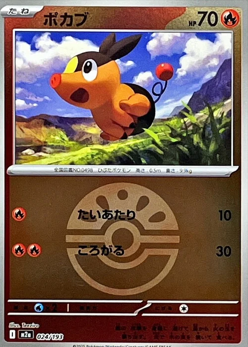 m2a Mega Dream ex - 024/193 - Tepig (Friend Ball Reverse Holo)