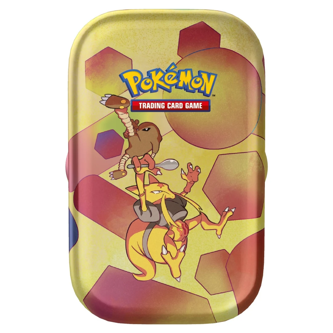 Pokemon TCG: Scarlet & Violet 151 – Mini Tin – Kadabra & Hitmonlee