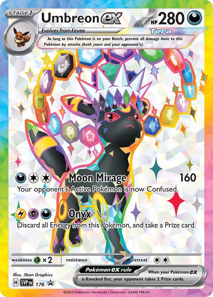 Karta Pokémon - Scarlet & Violet Promos - SVP176 - Umbreon ex