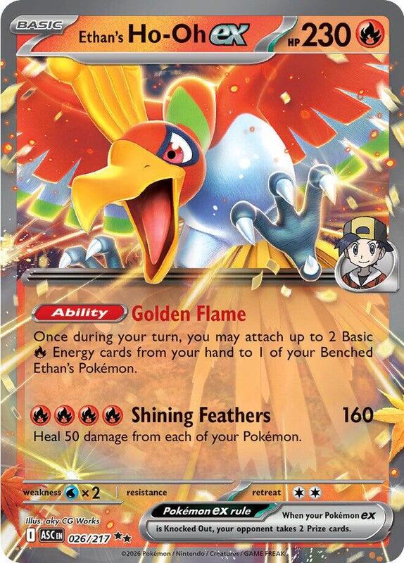 ASC Ascended Heroes - 026/217 - Ethan's Ho-Oh ex