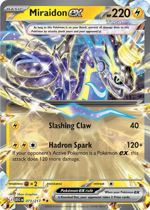 ASC Ascended Heroes - 073/217 - Miraidon ex
