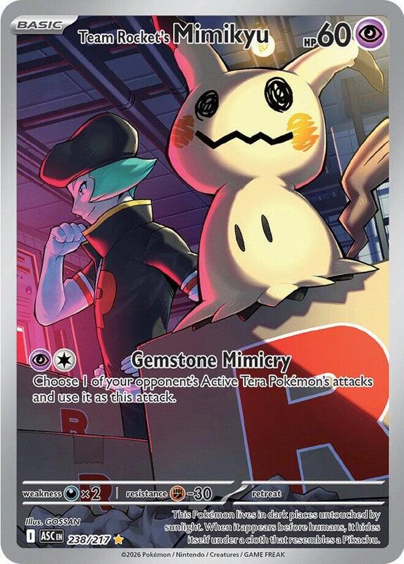 ASC Ascended Heroes - 238/217 - Team Rocket's Mimikyu