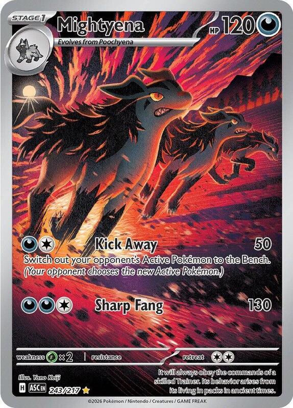ASC Ascended Heroes - 243/217 - Mightyena