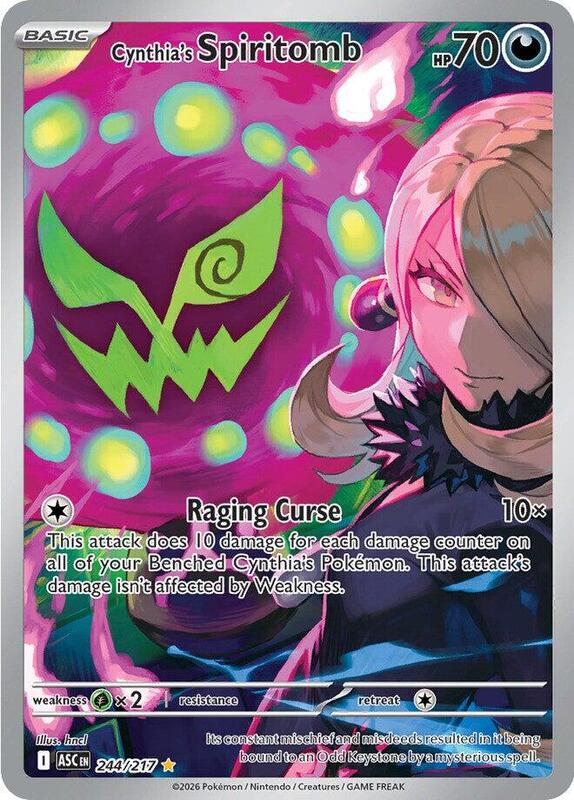 ASC Ascended Heroes - 244/217 - Cynthia's Spiritomb