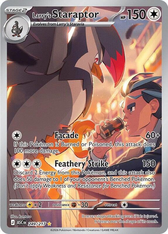 ASC Ascended Heroes - 249/217 - Larry's Staraptor