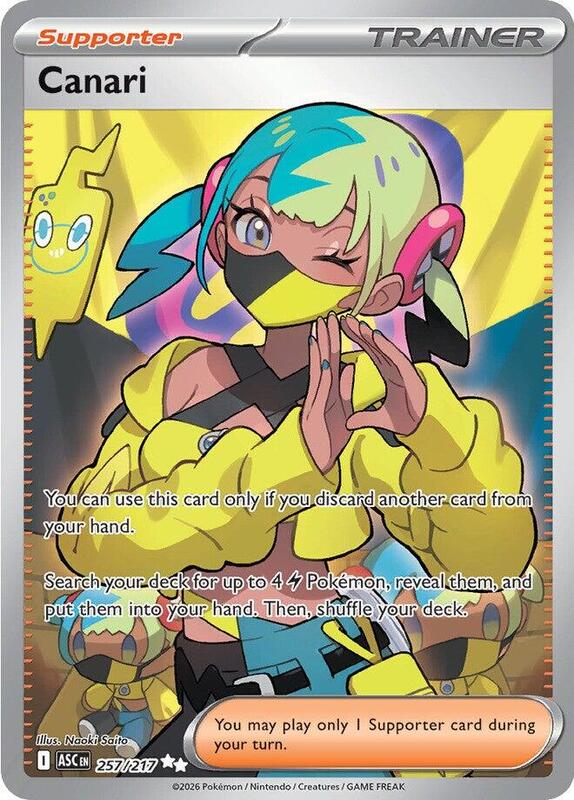 ASC Ascended Heroes - 257/217 - Canari