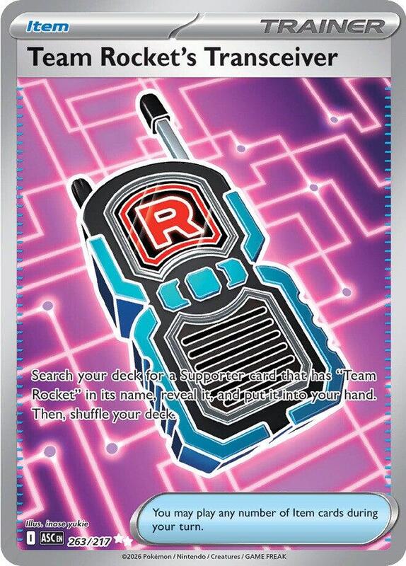 ASC Ascended Heroes - 263/217 - Team Rocket's Transceiver