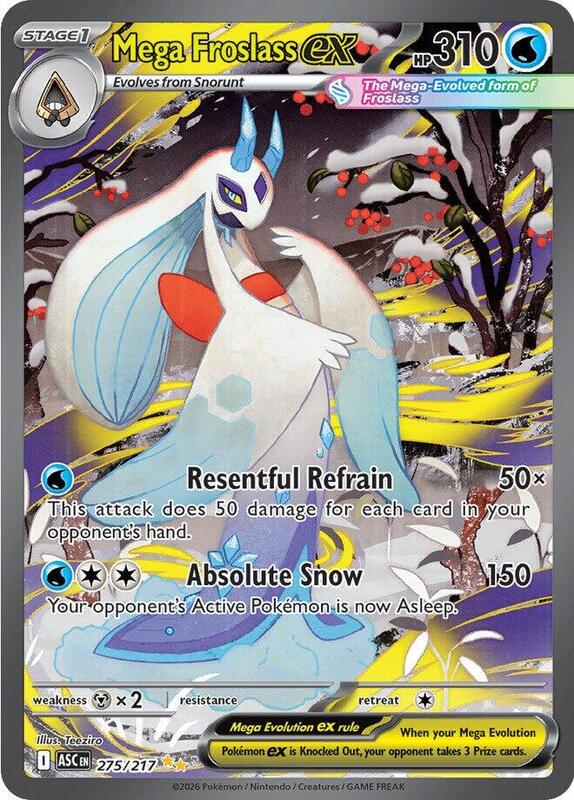 ASC Ascended Heroes - 275/217 - Mega Froslass ex