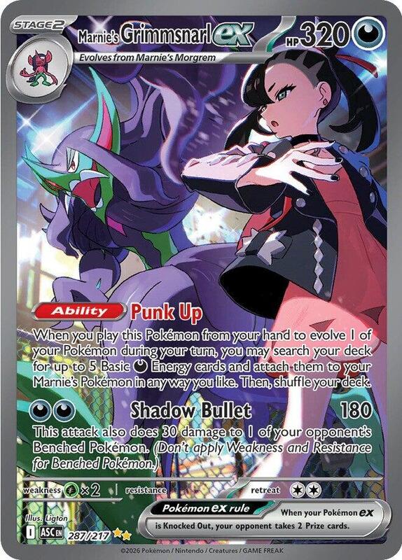 ASC Ascended Heroes - 287/217 - Marnie's Grimmsnarl ex