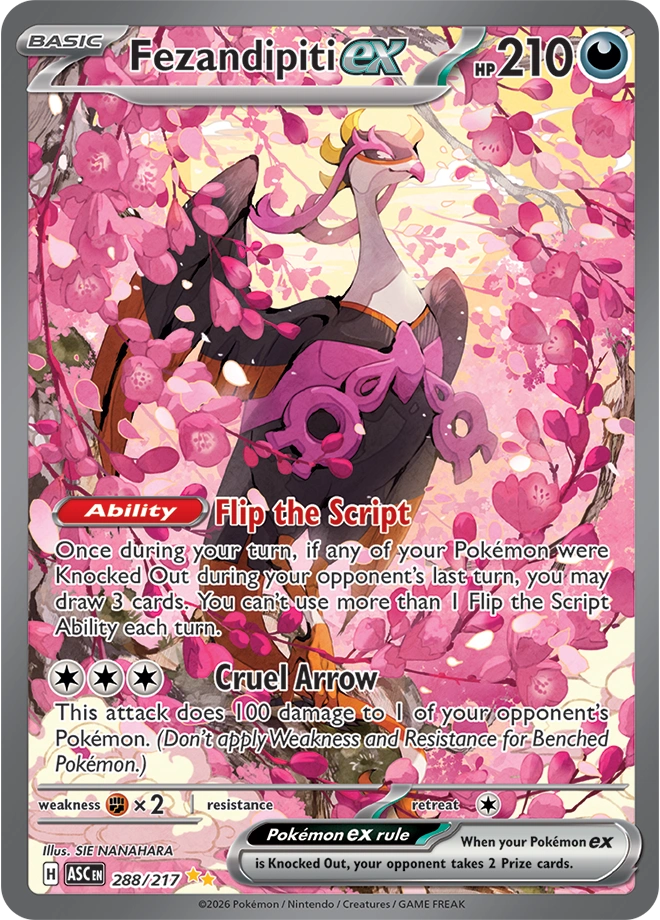 ASC Ascended Heroes - 288/217 - Fezandipiti ex